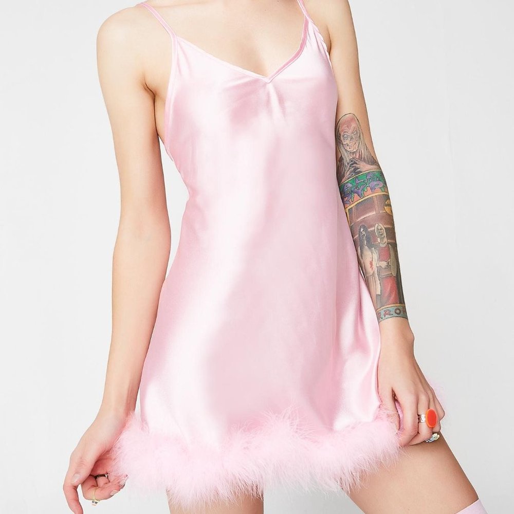 NWT Sold Out Dolls Kill Wine Me Dine Me Nightie